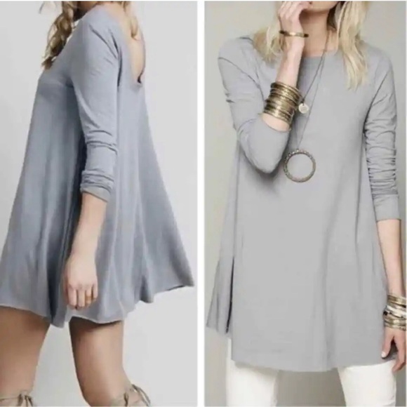 Free People Tops - Free People Beatnik tunic/dress, M/L, gray